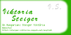 viktoria steiger business card